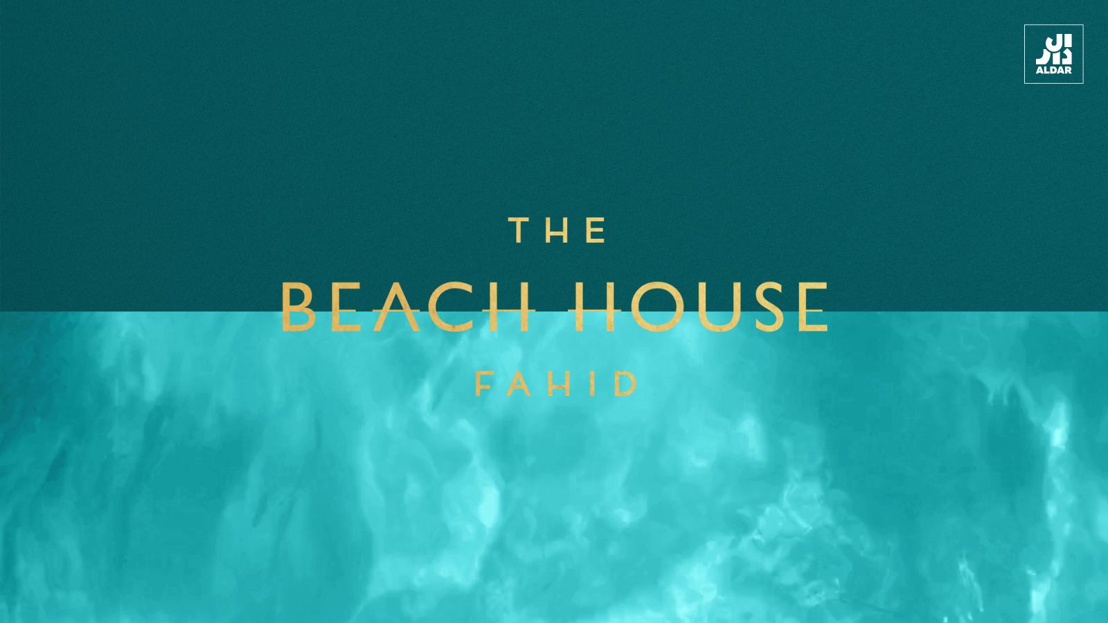 The Beach House Fahid — official Aldar brochure page 1