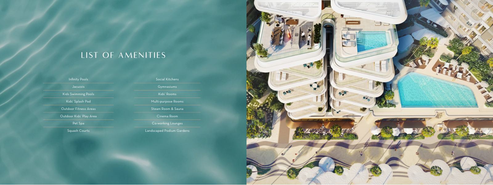Fahid Beach Residences — official Aldar brochure page 2